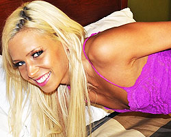 Kacey Jordan Posing In Bed